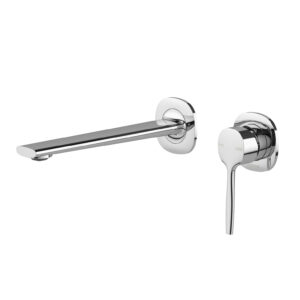 Vask SwitchMix Wall Basin/Bath Mixer Set, Chrome Vask SwitchMix Wall Basin/Bath Mixer Set, Chrome
