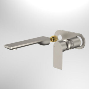 Urbane II Wall Basin & Bath Trim Kit 180mm - Brushed Nickel