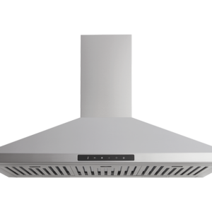 90cm Pyramid Canopy Stainless Steel with Baffle Filters