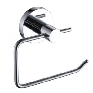 Toilet Paper Holder – Solid Brass, Chrome Finish