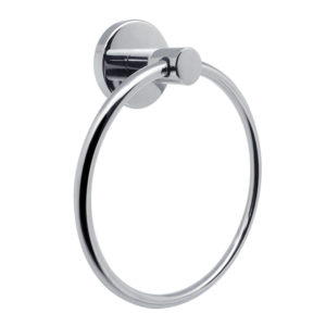 Chrome Towel Ring Solid Brass