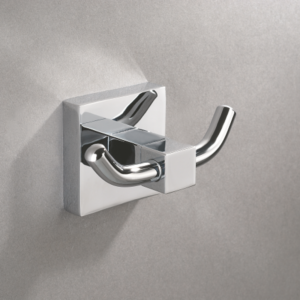 Double Robe Hook, Chrome Double Robe Hook, Chrome