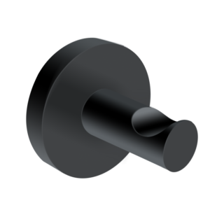 Robe Hook - Matt Black