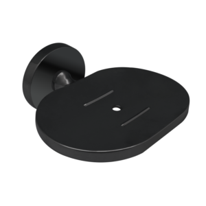 Matt Black Soap Dish – Sleek