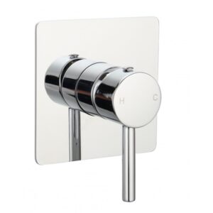 Chrome Wall Mixer Solid Brass