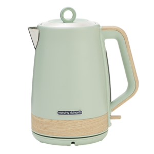 Essence Scandi 1.7L Jug Kettle – Eucalyptus Finish with 360° Base