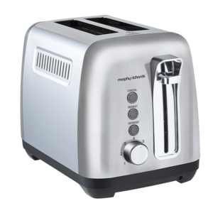 Equip 2-Slice Toaster - Stainless Steel with Reheat & Frozen Functions