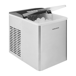12kg Compact Stainless Steel Ice Maker with 1.8L Water Tank
