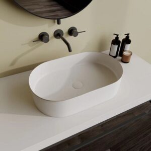Compact Above Counter Basin Bench Top – 460*295mm
