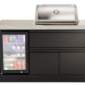 Crossray 2b Drop-in Outdoor Kitchen With Double Doors