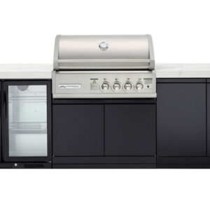 Crossray Tcs4fl In-built Gas Bbq Kitchen - Double Flat Benchtops