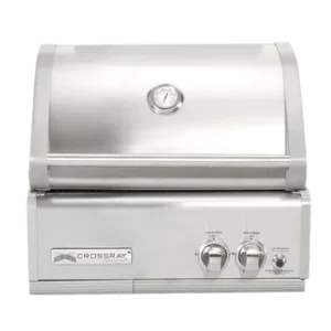 Crossray Tcs4fl In-built Bbq – 2 Gas Burners & Stainless Finish