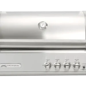 Crossray Tcs4fl In-built Bbq – 4 Gas Burners & Stainless Finish
