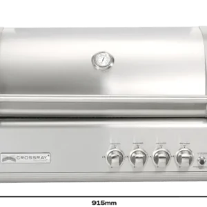 Crossray Tcs4pl Trolley Bbq – 4 Infrared Burners