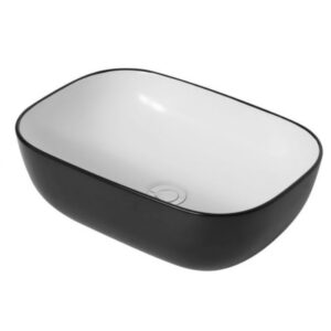 Duobella Black & White Thin Edge Basin