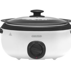 6.5L 'Sear & Stew' Slow Cooker - Vivid White 3 Heat Modes