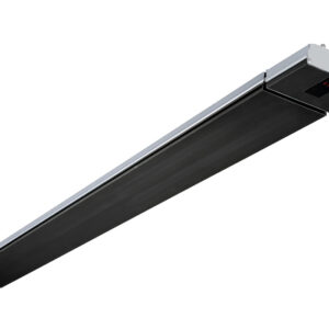 Electric Radiant Heater 2200W with LED Panel and Timer