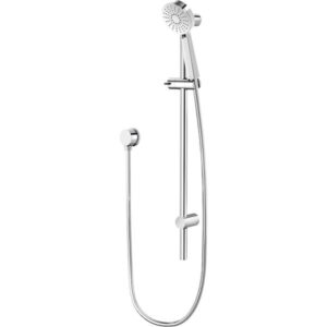 Krome Airstream 100mm Rail Shower 3 Function Chrome