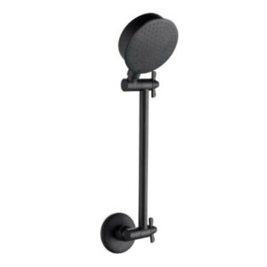 Directional Brass Shower Head – Hi-Rise Matte Black Finish