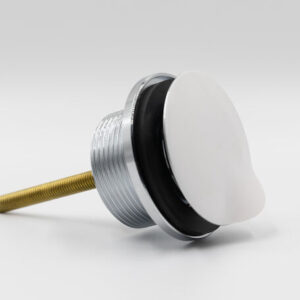 Chrome Plug and Anti-Vandal Flush Fitting Waste