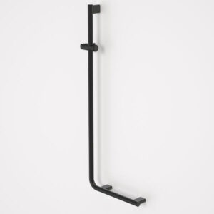 Opal Support Shower Rail 90 Degree Matte Black