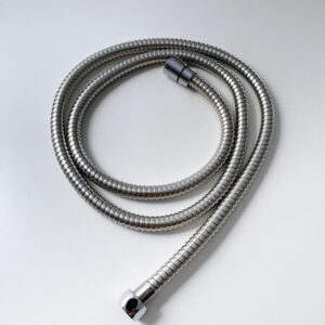 1.5 Metre Stainless Steel Double Wound Hose – Chrome, Bulk Pack 1.5 Metre Stainless Steel Double Wound Hose – Chrome, Bulk Pack