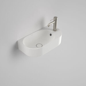 Liano II Wall Basin 1 Tap Hole – Matte White (Overflow) Liano II Wall Basin 1 Tap Hole – Matte White (Overflow)