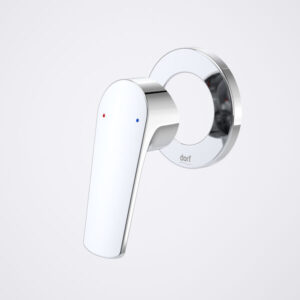 Kip Bath & Shower Mixer Trim Kit Durable Brass, Modern