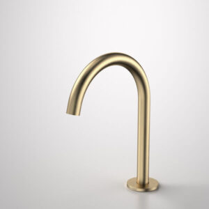 Liano II Hob Swivel Outlet 160mm – Brushed Brass Kitchen
