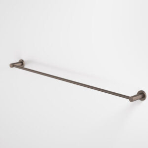 Liano II 840mm Single Towel Rail Brushed Bronze Bathroom