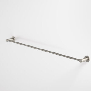 Liano II Brushed Nickel Single Towel Rail 840mm