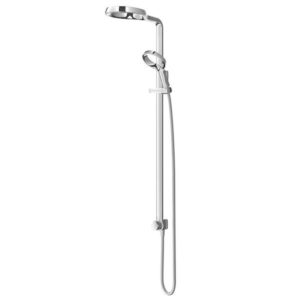 Aio Twin Shower System with Aurajet Technology – Chrome