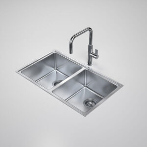 Urbane II Chrome Double Bowl Sink