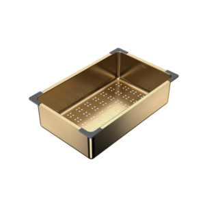 Urbane II Premium Brushed Brass Stainless Steel Colander