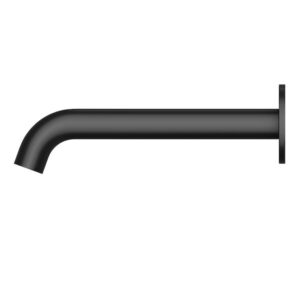 Minimalist MK2 Premium Wall Mounted Bath Spout Black
