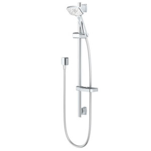 Waipori White Rail Shower with Satinjet Spray Waipori White Rail Shower with Satinjet Spray