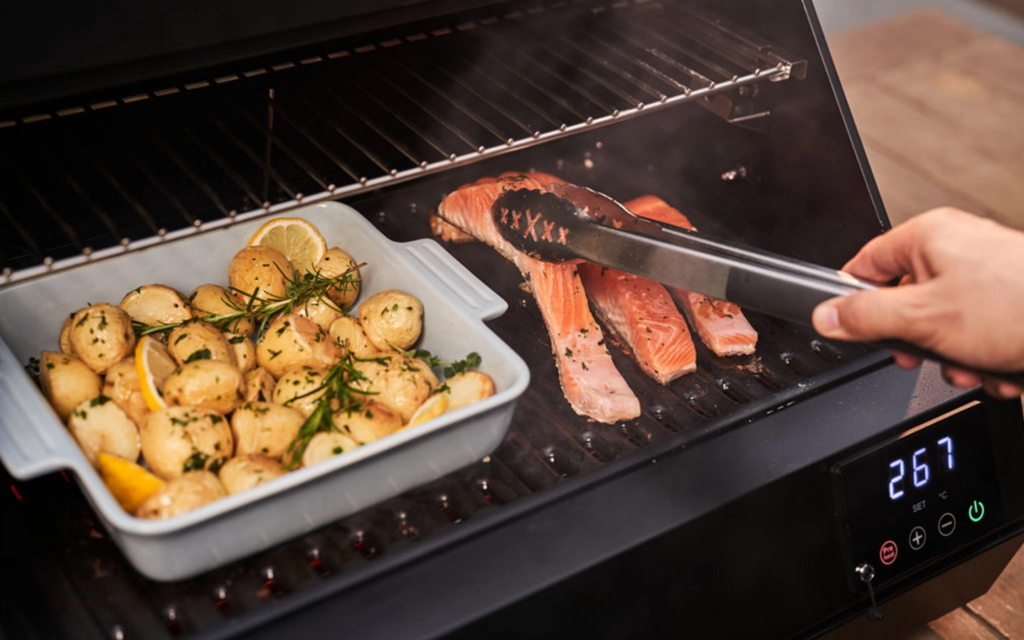 BBQ selection for outdoor kitchen