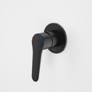 Opal Bath and Shower Mixer H/C - Matte Black