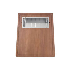 Prism Chopping Board with Stainless Steel Colander Set