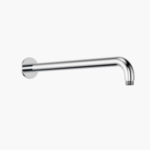 Right Angled Wall Arm 400mm – Chrome Finish