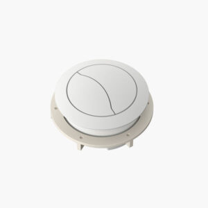 Cistern Flush Button, White Cistern Flush Button, White