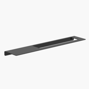 Matte Black Square Hand Towel Rail