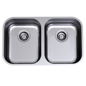 Monaco Stainless Steel Double Bowl Undermount Sink