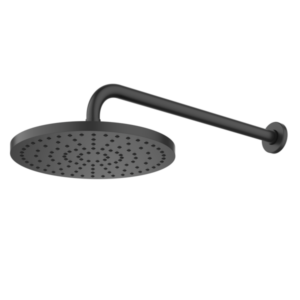 Minimalist MK2 Overhead Shower – Matte Black