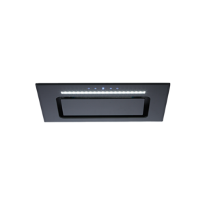 90cm Undermount Rangehood Black Glass 1000m³/h LED Perimeter 90cm Undermount Rangehood Black Glass 1000m³/h LED Perimeter