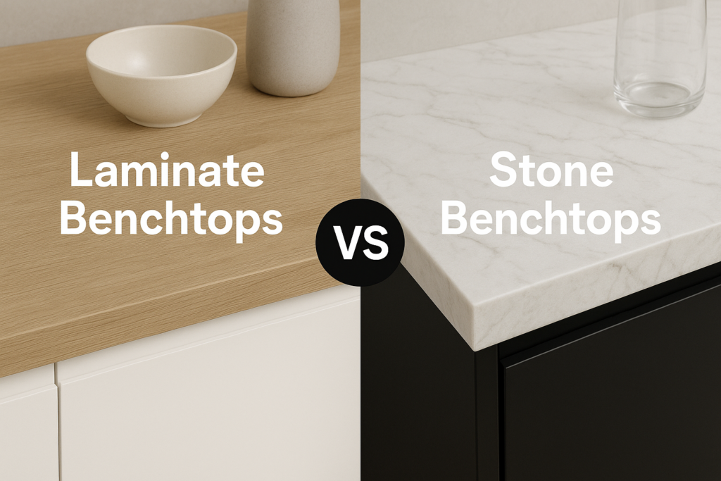Laminate vs stone benchtops