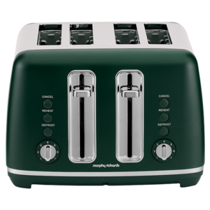 Ascend Chrome 4-Slice Toaster – Racing Green Ascend Chrome 4-Slice Toaster – Racing Green