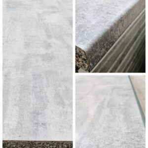 Laminated Benchtop 4200x600 White Concrete