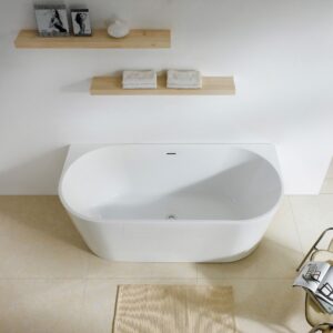 Poseidon Elivia Elbt1690 Back To Wall Bathtub