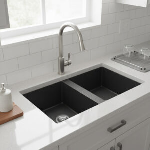 Poseidon Quartz Undermount Kitchen Sink